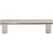 Elements 96 mm Center-to-Center Satin Nickel Square Park Cabinet Pull 183-96SN - alternate 5